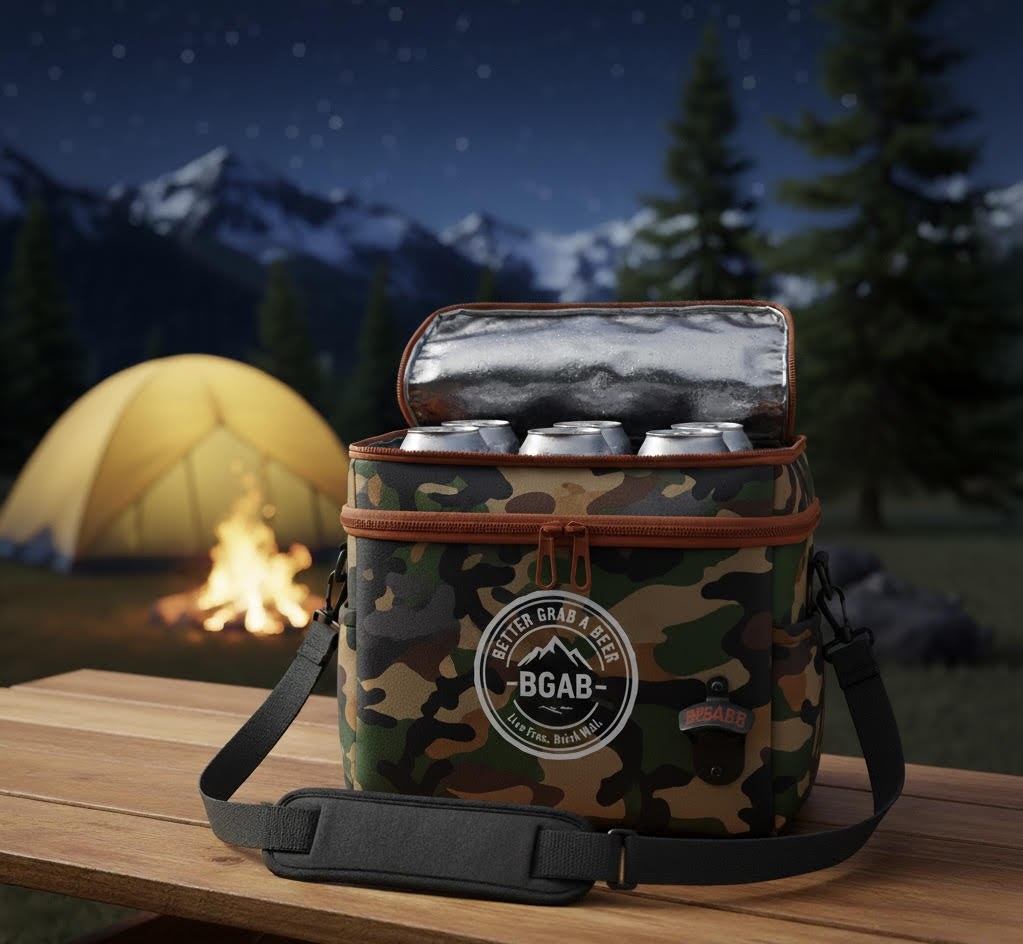 BGAB SixPack Softie Camo Beer Locker