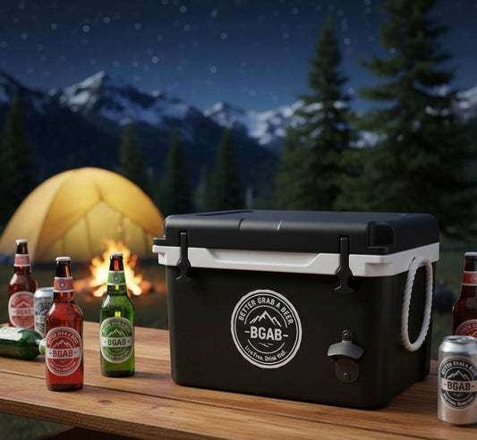 BGAB Black and White Beer Locker