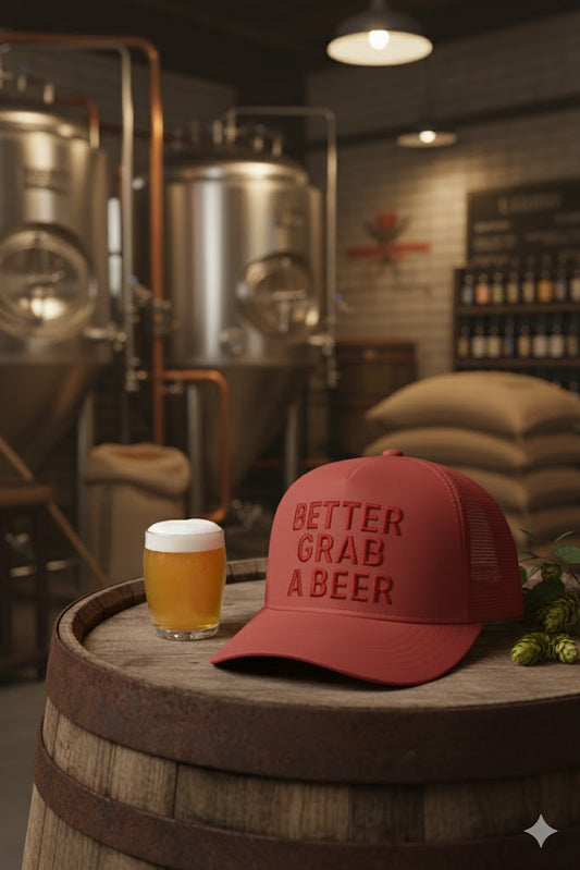 BGAB Double Red Trucker