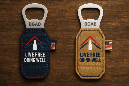 Live Free Drink Well Bottle Opener