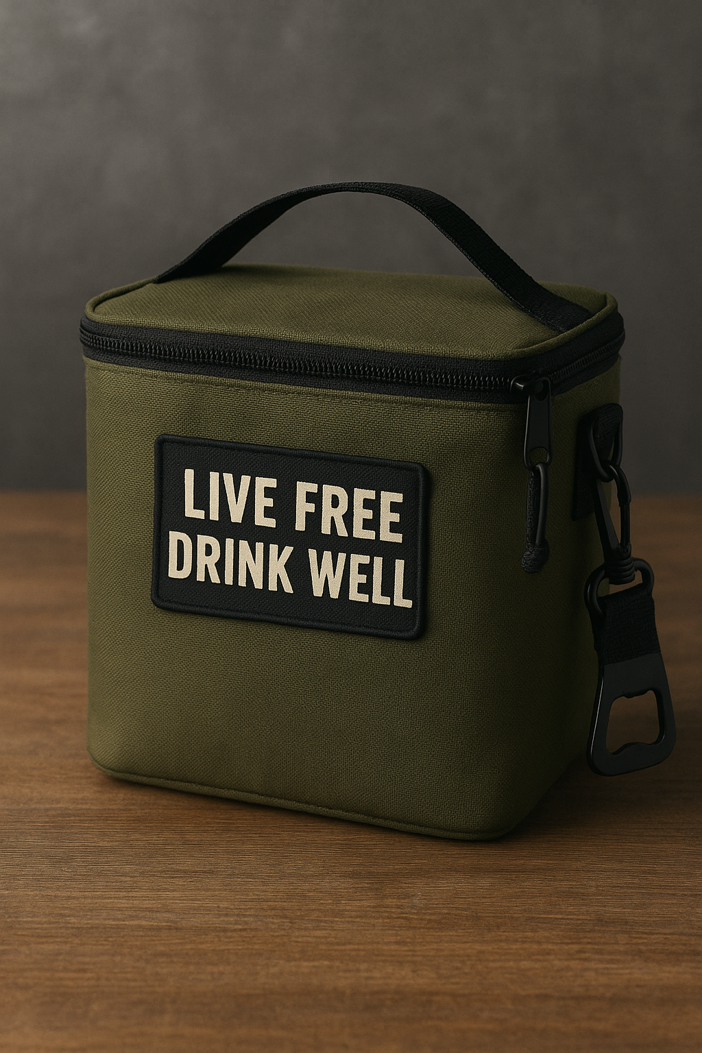 Live Free Drink Well SixPack Softie Beer Locker