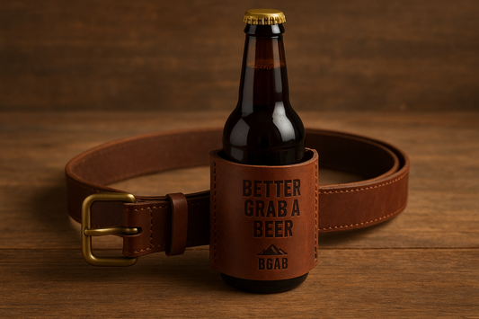BGAB Leather Beer Holster