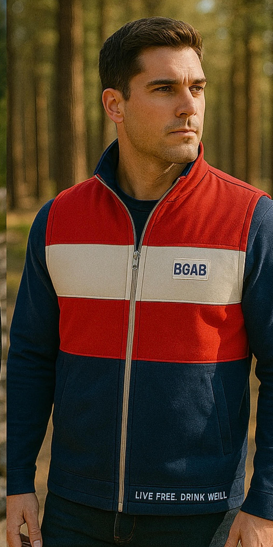 BGAB Patriot AF Fleece Vest